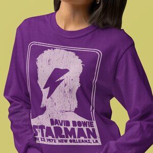 David Bowie Long Sleeve T-Shirt